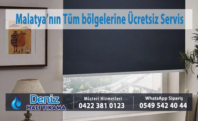 Malatya Stor Perde Yıkama