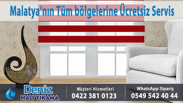 Malatya Zebra Perde Yıkama